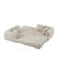 Canapé-lit modulaire convertible en chenille, conception personnalisable