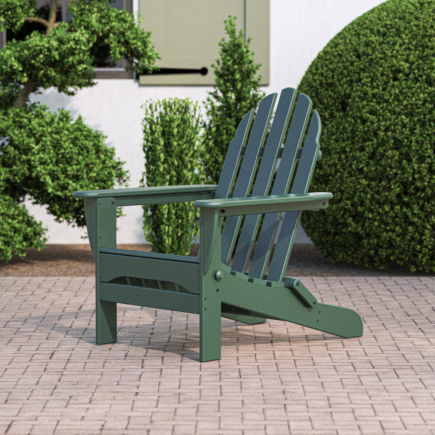 POLYWOOD Classic Folding Adirondack Chair Reviews Wayfair