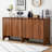 30.7" Wavy 2-Door Accent Cabinet