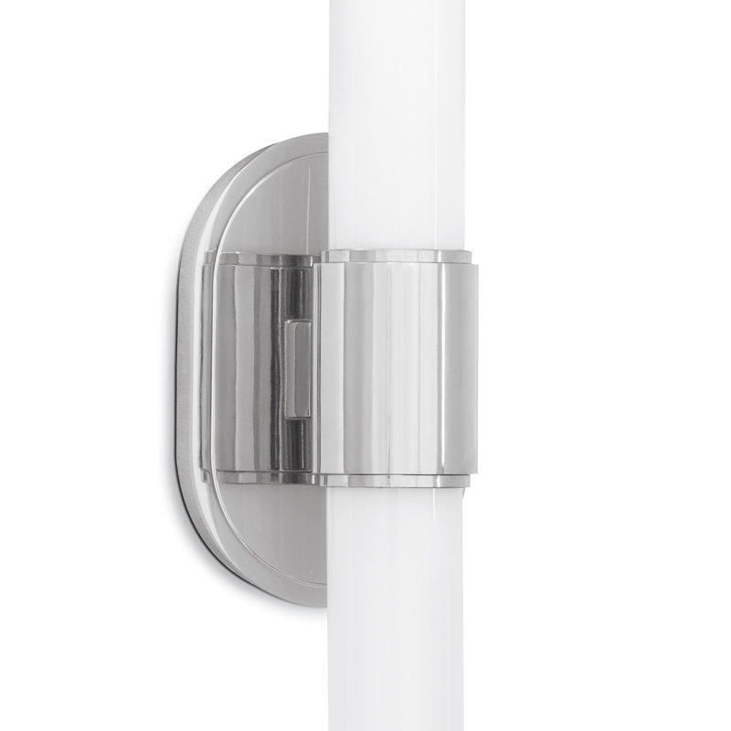 Dixon 2 - Light Armed Sconce, Polished Nickel