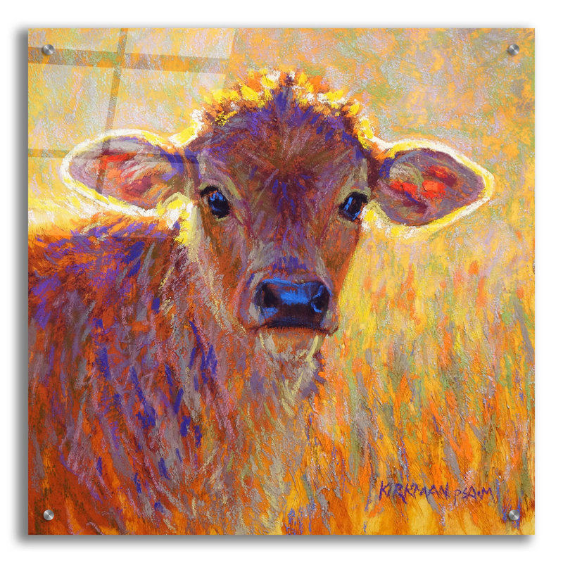 «Butterscotch» par Rita Kirkman, H 24 po x l 24 po x P 0,2 po