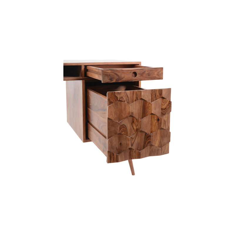 Semester Solid Wood Desk, Natural