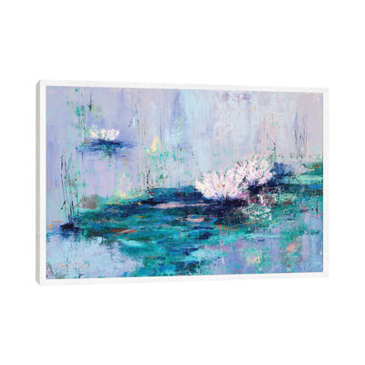 Water Lilies 1 Piece Painting on Canvas