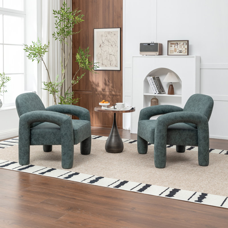 Fauteuil Iryanna, Sarcelle