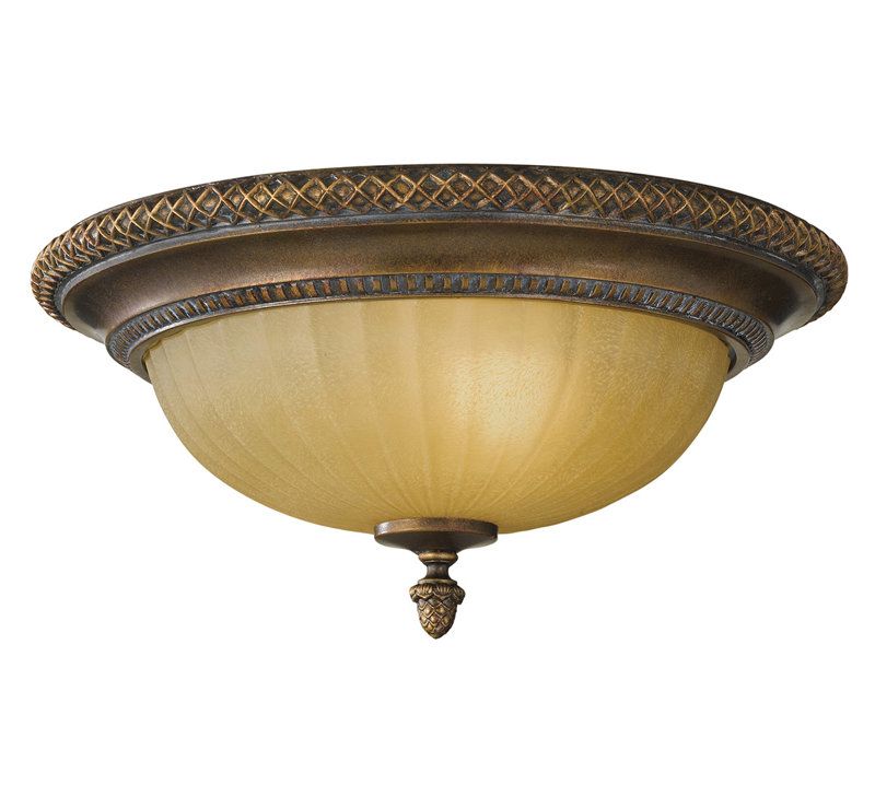 Pulaski Glass Flush Mount