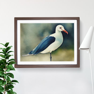 Watercolour Seagull Vol.3 1 Piece Single Picture Frame Wall Art