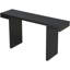 Table de vestibule de style U en U de 60 pouces avec un design géométrique, une finition peinte et des pieds réglables pour les entrées de salon spacieuses, les lignes épurées et la décoration intérieure-1281049794-1281049796