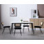 Chaise d'appoint noire Lashounda-1162803230