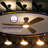 52'' Dimmable Ceiling Fan With Light Kit Included And Remote Control 3 Colors Reversible Dc Motor Timer Memory (set Of 2)