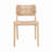 Seagrove Woven Water Hyacinth and Rubberwood Chair