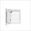 Armoire à pharmacie 20 po x 28 po avec miroir mural pour salle de bain avec lumières DEL