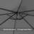 Talaina 10ft. x 10ft. Umbrella Without Base, grey