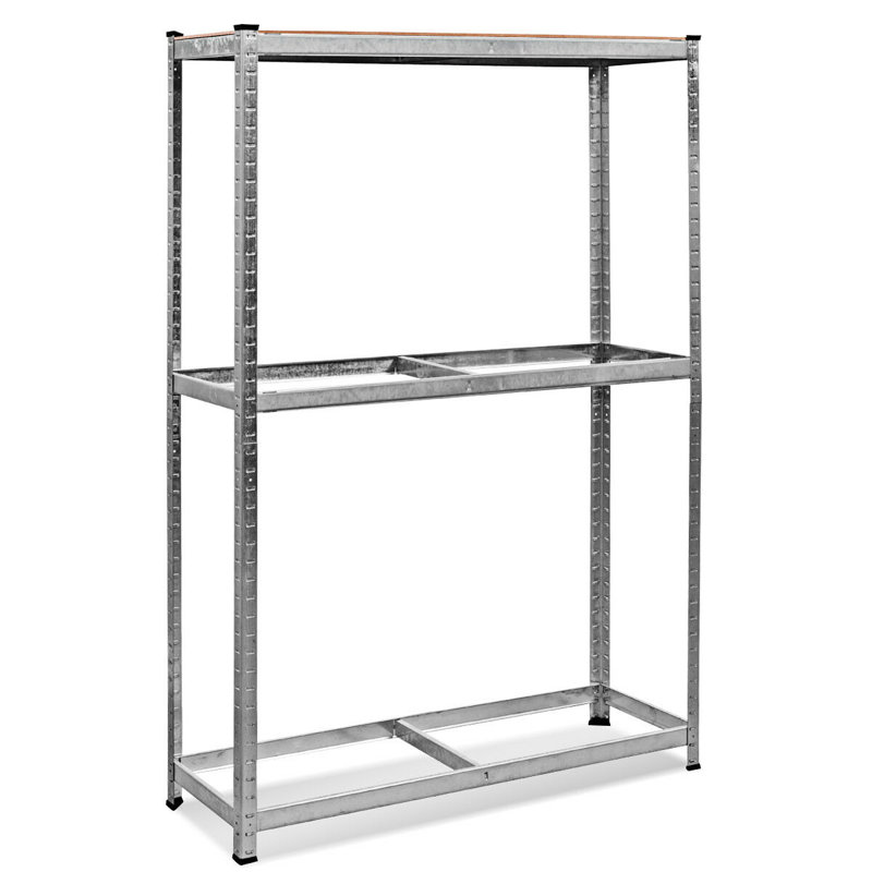 120cm W Steel Height -Adjustable Shelving Unit