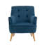 Khanna Upholstered Satin Armchair-2092786605