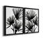 «Fan Brush I», toile encadrée de qualité supérieure - prête à être accrochée-840541024-840541027