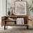 Modern TV Stand With Storage Cabinets For 75 Inch TV, Wood Entertainment Center Media Console Table With Metal Legs For Living Room-1489807935