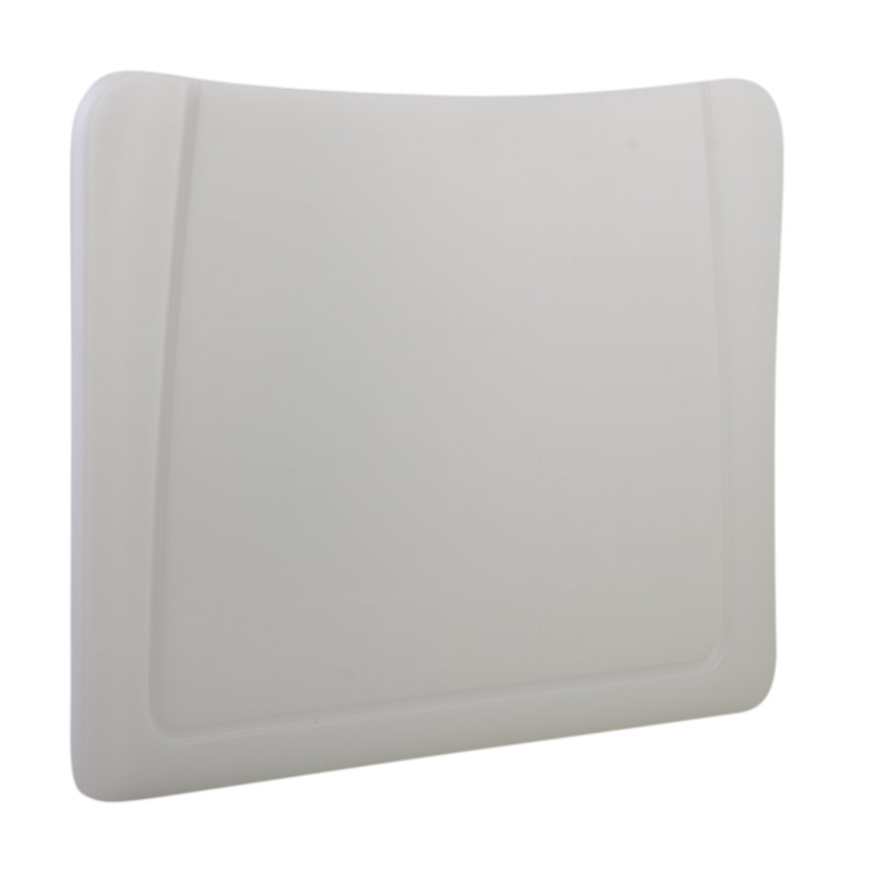 White Rectangular Polyethylene Dishwasher Safe Cutting Board