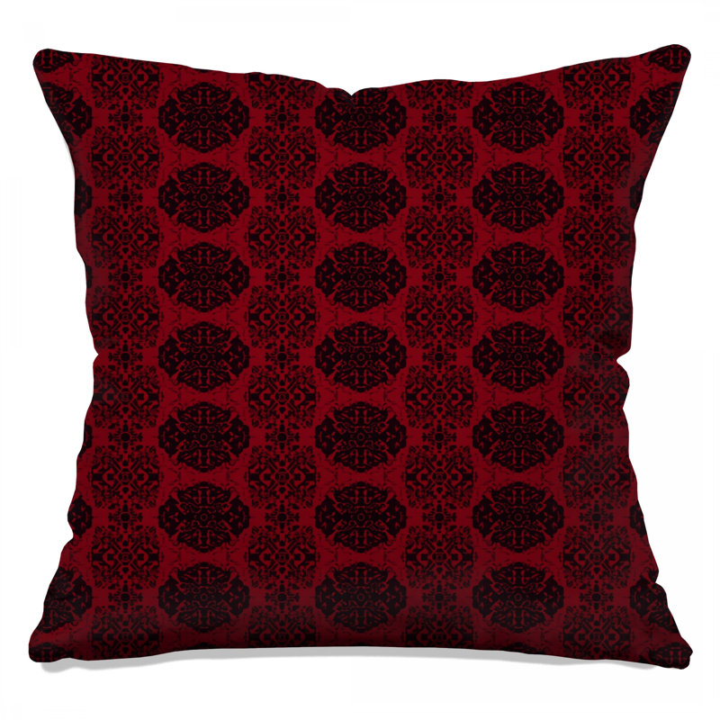 Coussins décoratifs Red Damn, 18 x 18 pouces