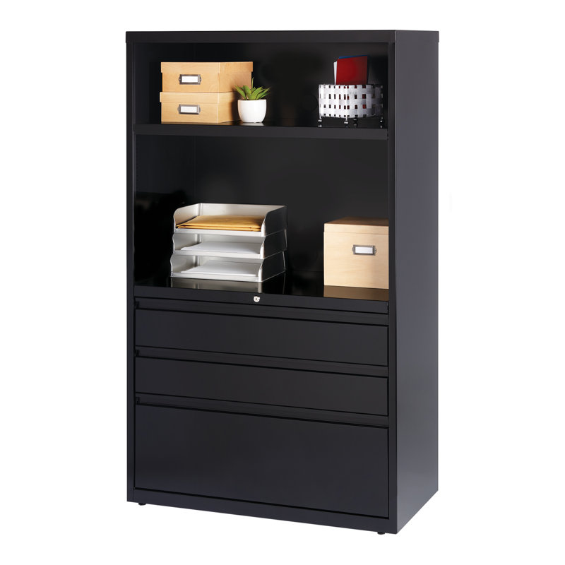 Ellise 36'' Wide 3 -Drawer Steel File Cabinet