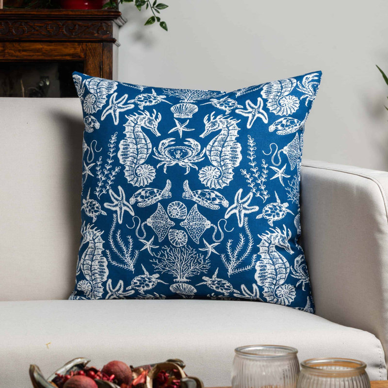 Cushion, 43x43cm, Feather filled