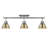 Bryannah 3-Light Semi-Flush - Track Light-872946670-872946665