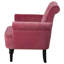 Fauteuil capitonné en velours l 29 po Kellan-714572604
