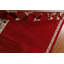 Tapis rouge en laine Gabbeh 7 x 8
