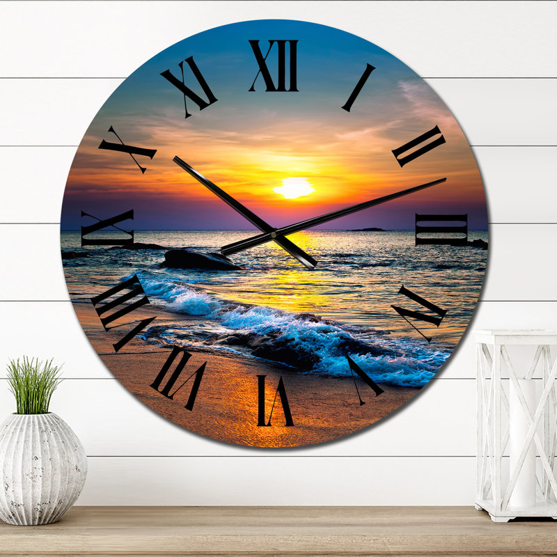 Horloge murale nautique et côtière, Petit