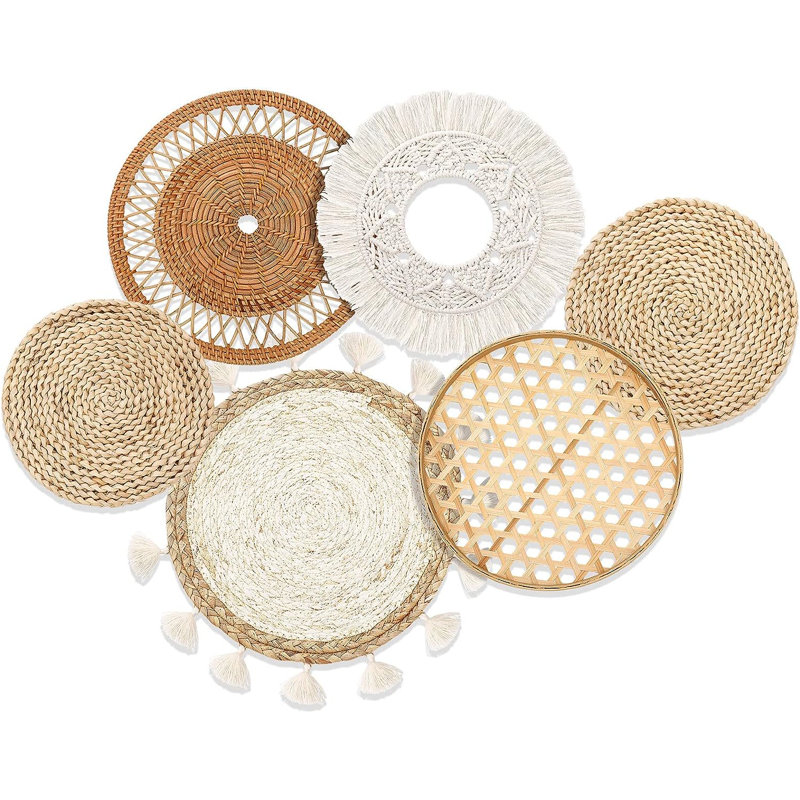 Handmade Wall Decor on Rattan