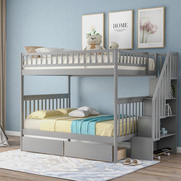 Isabelle & Max™ Dumt Kids Full Over Full Bunk Bed & Reviews | Wayfair