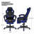 Portable Modern Computer Desk With Host Rack And Ergonomic Reclining PC Computer Seat For Study Room-809780182