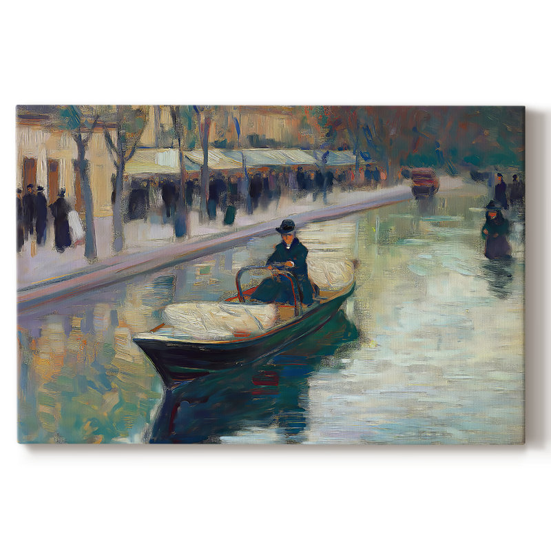 Série nautique-XVIII - Cavas enveloppés de galerie, 40 x 60