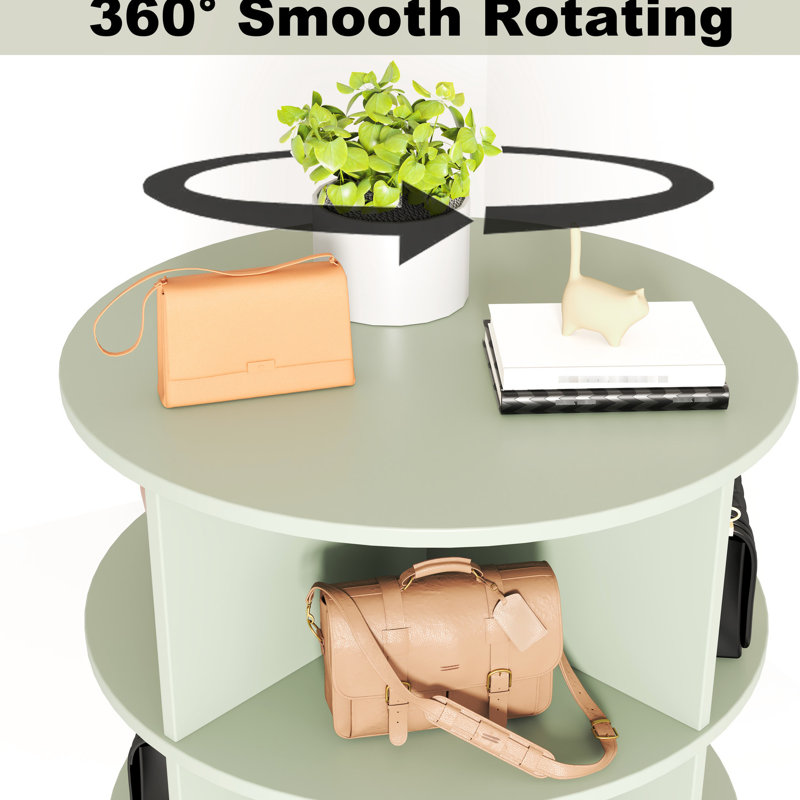 Support à chaussures rotatif à 360 °, 6 couches, convient à 24 paires, peu encombrant, facile à assembler, contenant 360 couches American Decor, économiseur, assemblage, design moderne