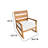 Outdoor Stanley Rocking Solid Wood Chair with Cushions