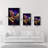 Elegant Tempered Glass Wall Art Painting, 18.1 x 28.3 inches | 100% Tempered Glass, Thickness: 0.16 inches | UV Printed for Vibrant Colors & Durability | Perfect for Home Decor & Modern Aesthetics