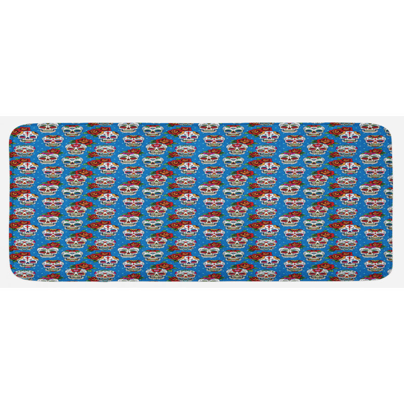 Tapis de cuisine en crâne de sucre