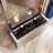 68" H Freestanding Waterfall Fountain with Integrated LED Lights and Decorative Rocks-1406231418