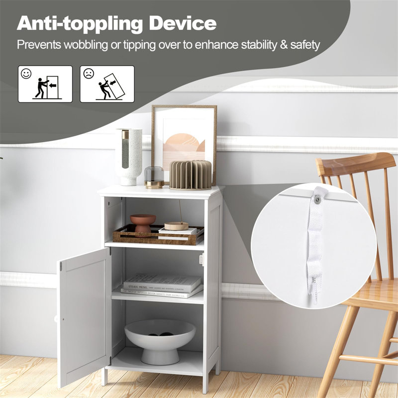 Ajkun Bathroom Cabinet, Marble