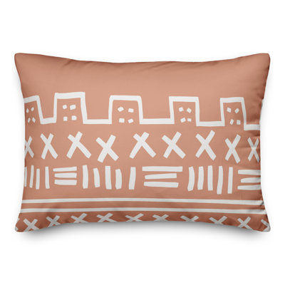 Housse et insert de coussin rectangulaire Tribal