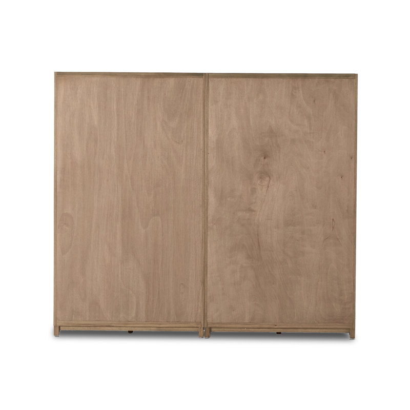 Millie China Cabinet, Drifted Oak