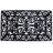 Scroll Design with Open Back Welcome Doormat 18" x 30"