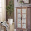 Armoire de rangement de 55,12 po de hauteur, armoire-buffet en bois, armoire polyvalente avec rangement, armoire chic avec deux portes et un tiroir