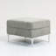Canapé modulaire modulaire avec repose-pieds carré, repose-pieds avec rangement-121419318