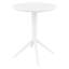 Ensemble bistro 3 pièces avec chaises empilables l 23,6 po Farrah-87528003