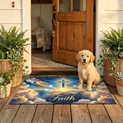 Tapis d'entrée antidérapant pour l'extérieur