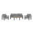 4-Pieces Outdoor Patio Conversation Set