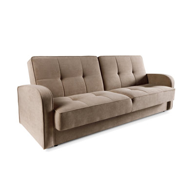 3 Seater Velvet Sofa Bed