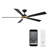 Rotary 65'' Ceiling Fan with LED Lights-96629290