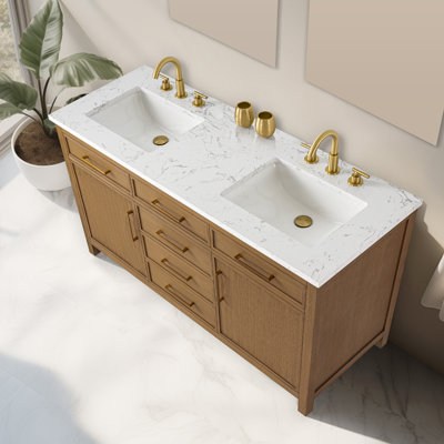 Reajean 60" Double Vanity