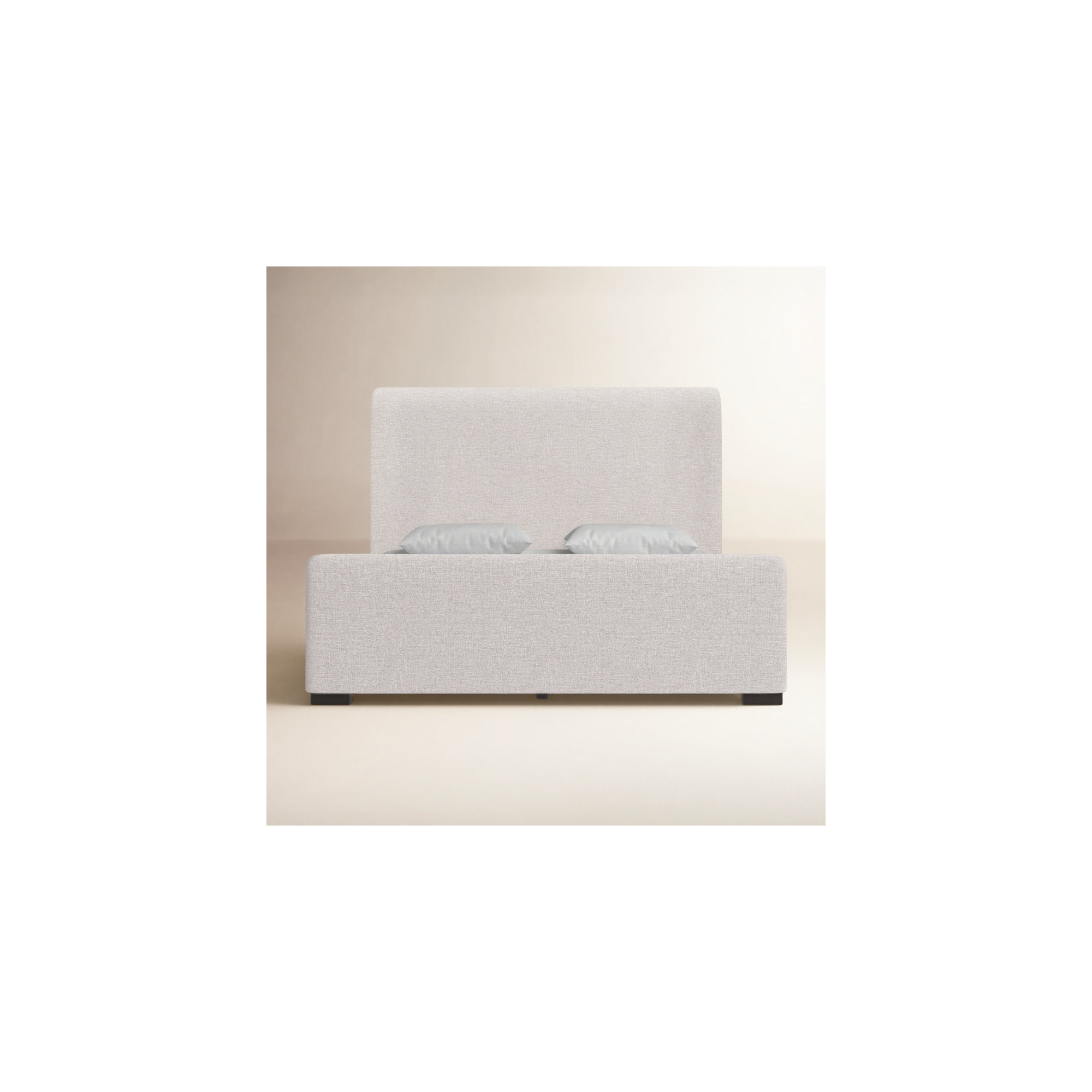 Scotty Upholstered Wingback Bed, California King